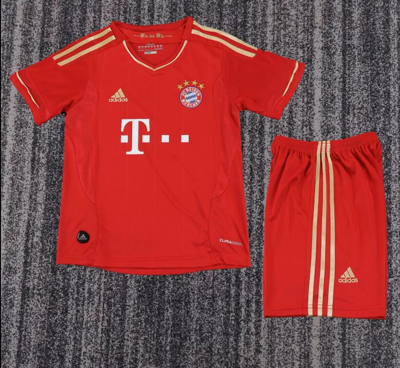 Kids-Bayern Munich 12/13 Home Soccer Jersey
